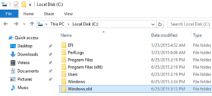 Cara Menghapus Windows Old