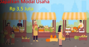 Bansos Modal Usaha Rp 3,5 Juta