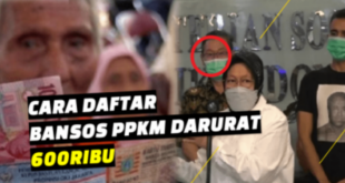 Bansos Tunai PPKM Darurat