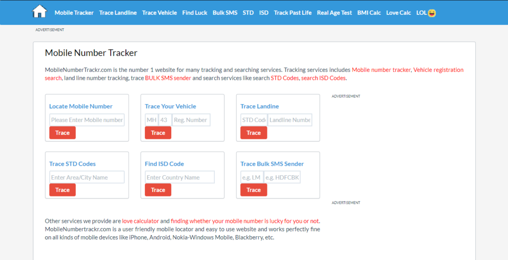 Mobile Tracker