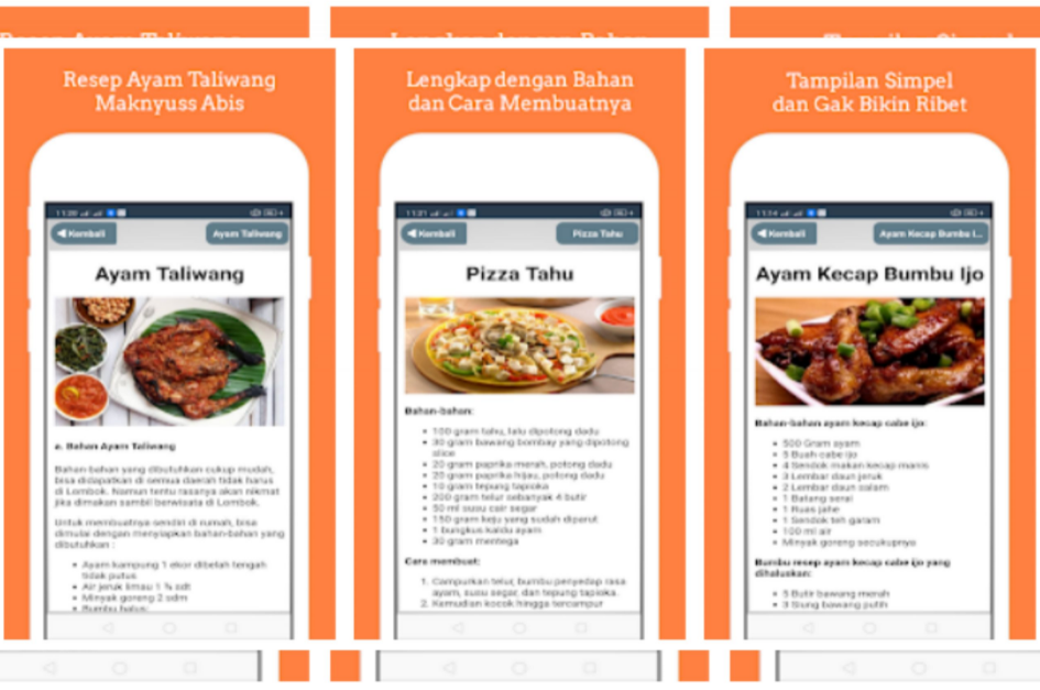 Download Aplikasi 1000 Resep Masak Offline