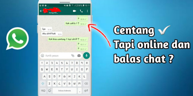 Cara Agar WA Centang 1