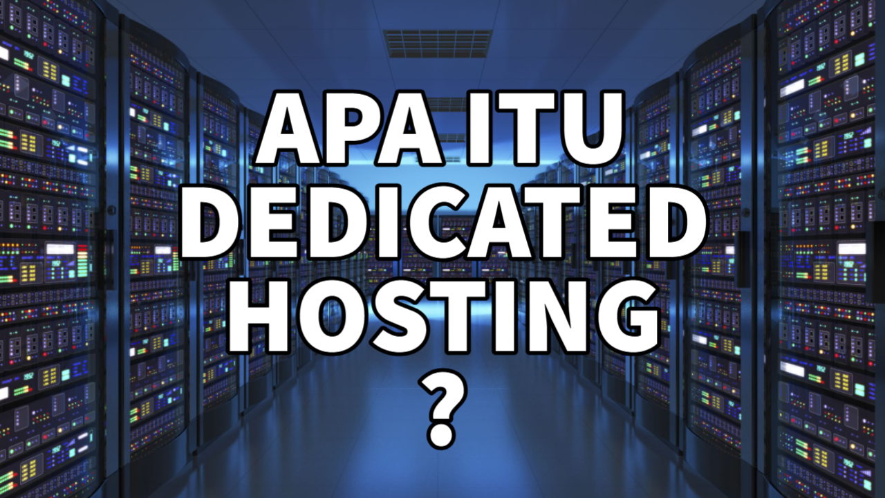 Dedicated Hosting