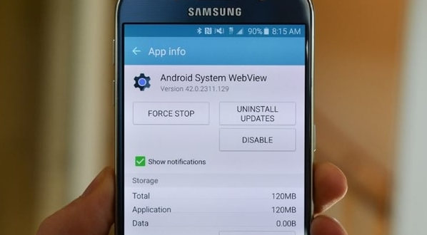 Apa itu Android System Webview