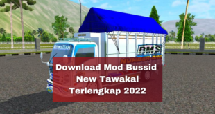 Download Mod Bussid New Tawakal 5 Oleng, Full Strobo, Terpal Segitiga dan Full Anim