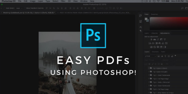Cara Edit File Scan dengan Photoshop