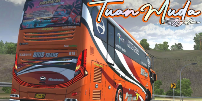 Livery Bus Bris Trans Tuan Muda Full Boneka