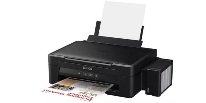 Printer Epson L210 Lampu Power Tinta dan Kertas Berkedip Bersamaan